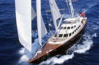 Ellen V -  Underway (Bow)